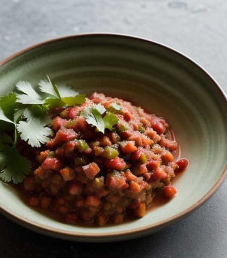 Tame Green Chile Salsa New Mexico recipe image