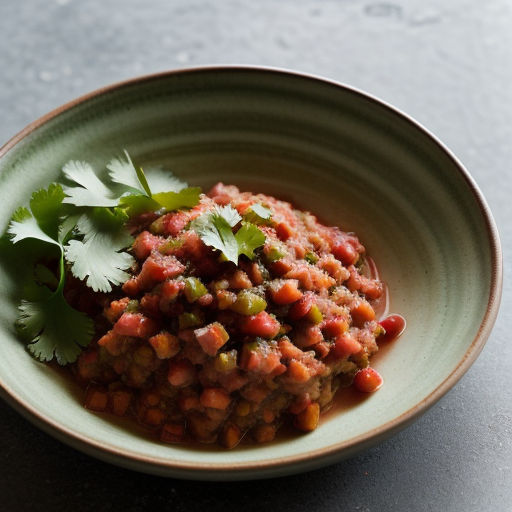 Tame Green Chile Salsa New Mexico recipe image