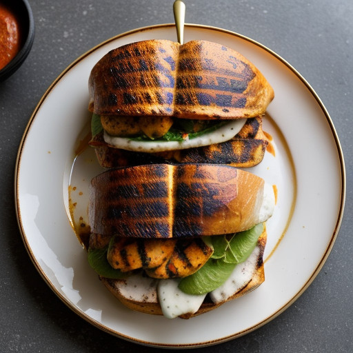 Tandoori Chicken Sandwiches - Bon Appetit recipe image