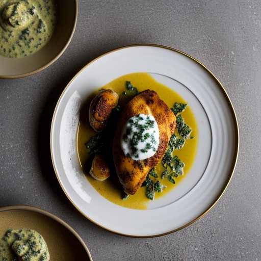 Tandoori Chicken With Raita- Part 1 recipe image