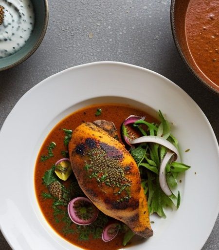 Tandoori Chicken With Raita- Part 2 recipe image