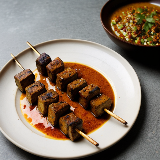 Tandoori Tofu Brochettes recipe image