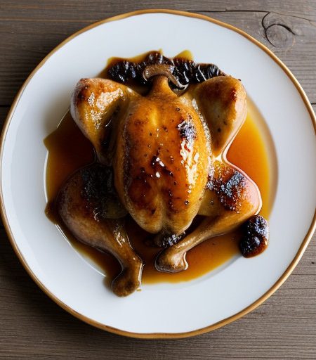 Tangerine & Honey Glazed Chicken recipe image