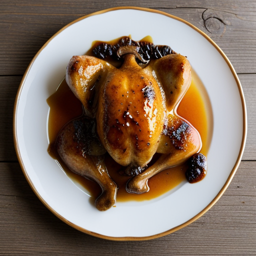 Tangerine & Honey Glazed Chicken recipe image