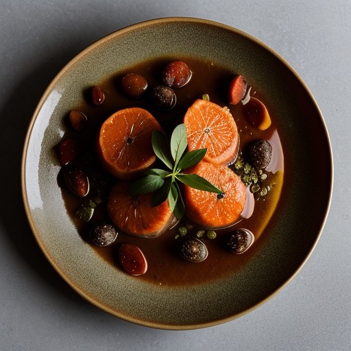 Tangerine Veal Medallions recipe image
