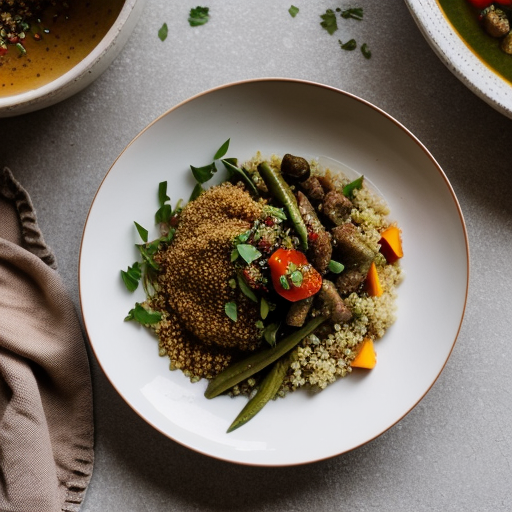 Tangine of Moroccan Vegetables With Couscous recipe image