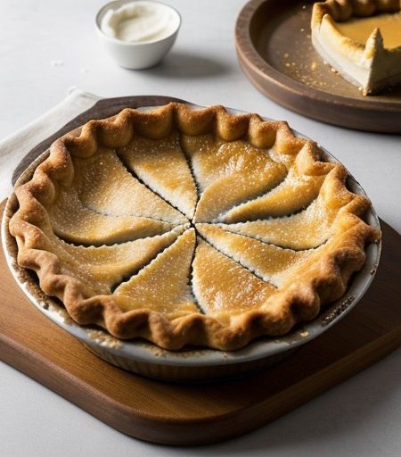 Tangy Bavarian Pie recipe image