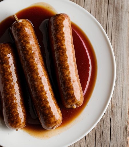 Tangy Brunch Sausages recipe image