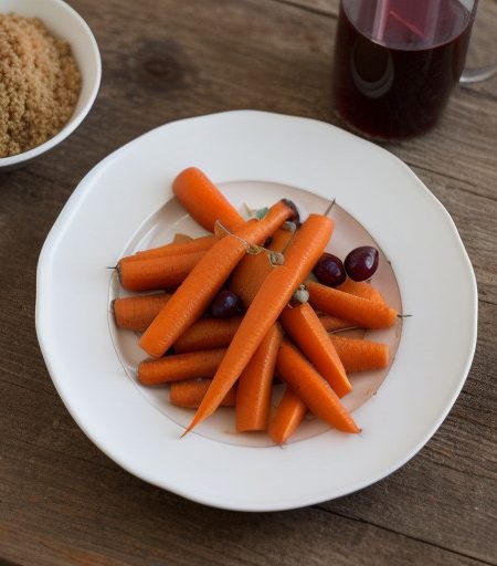 Tangy Carrots With Grapes (1 PT recipe image