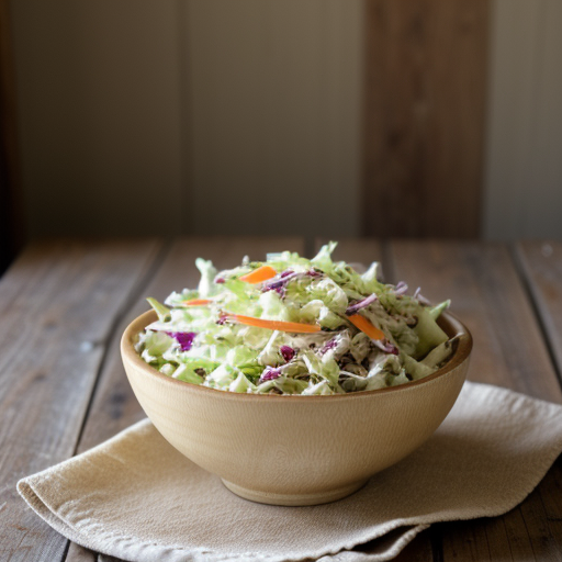 Tangy Coleslaw With Cooked Dressing recipe image