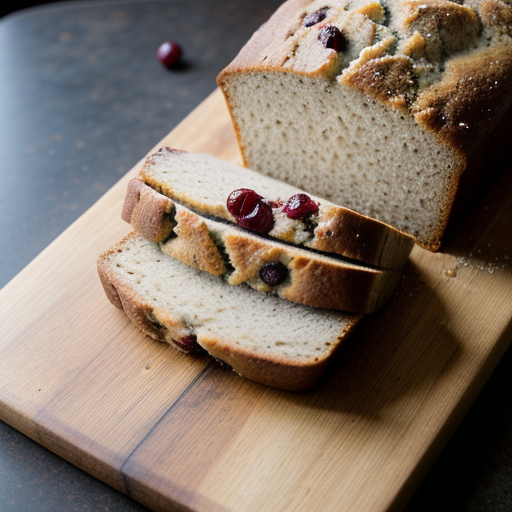 Tangy Cranberry Bread recipe image