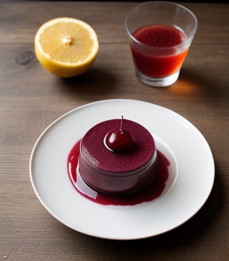 Tangy Damson Mousse(english recipe image