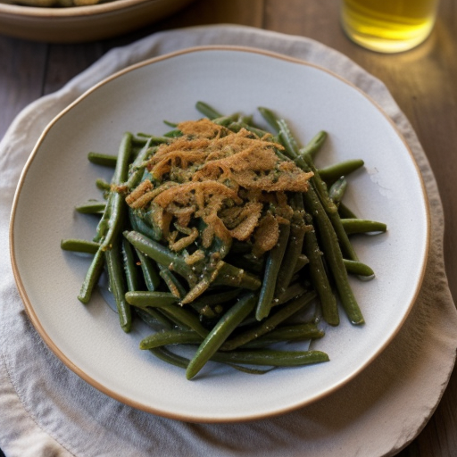 Tangy Green Bean Casserole recipe image