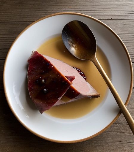 Tangy Maple Glazed Ham recipe image