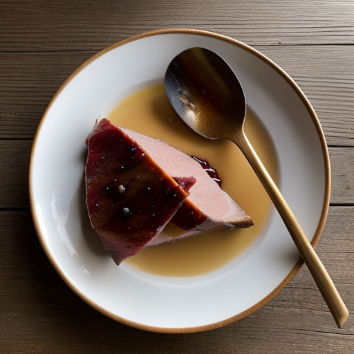 Tangy Maple Glazed Ham recipe image