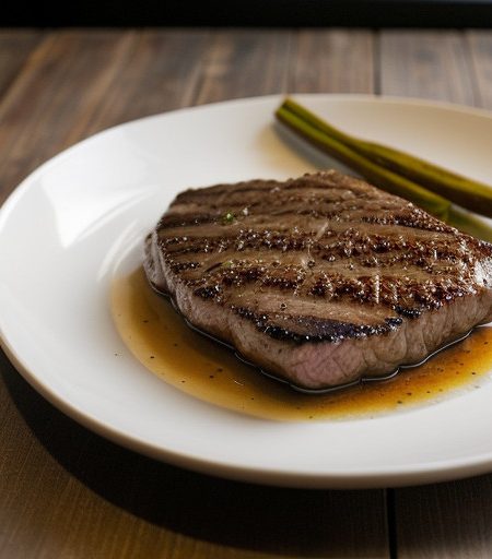 Tangy Marinated Steak recipe image