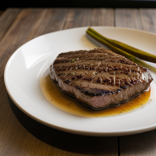 Tangy Marinated Steak recipe image
