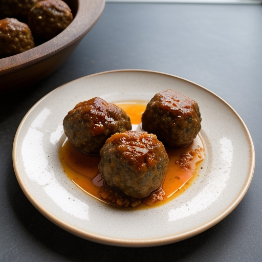 Tangy Meatballs recipe image