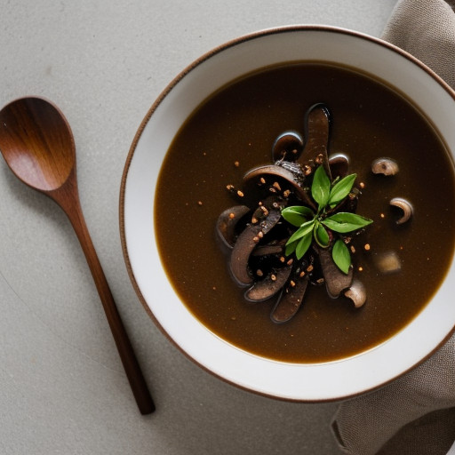 Tangy Mushroom Miso Gravy recipe image