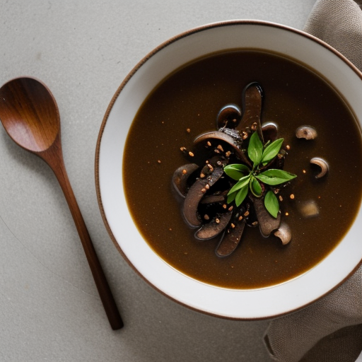 Tangy Mushroom Miso Gravy recipe image