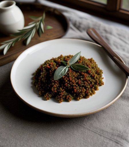 Tangy Red Bulgar recipe image