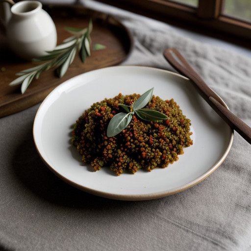 Tangy Red Bulgar recipe image