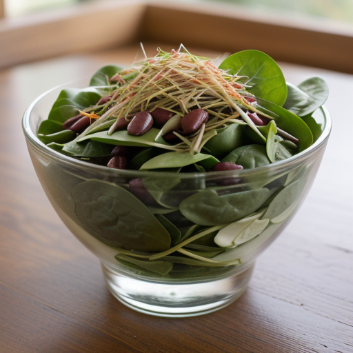 Tangy Spinach Salad recipe image
