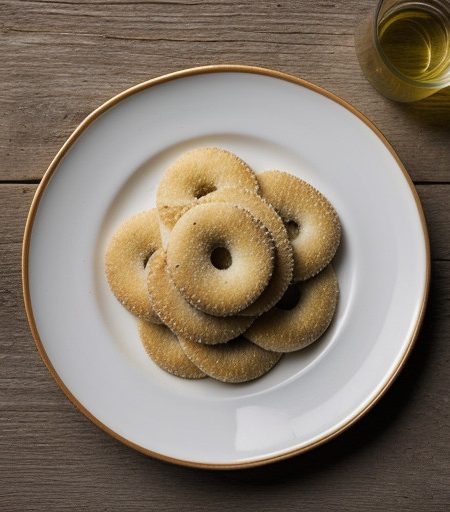 Taralli Scaldati Col Finocchio (Taralli With recipe image