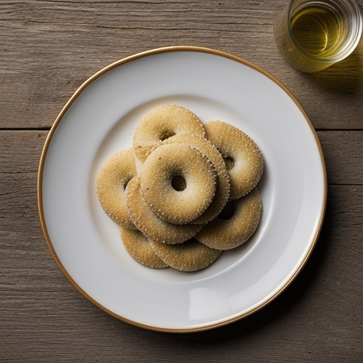 Taralli Scaldati Col Finocchio (Taralli With recipe image