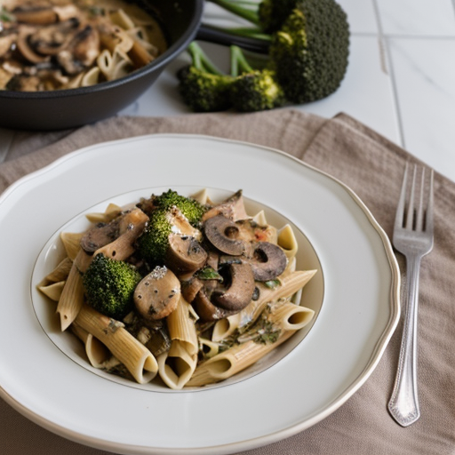 Tarragon & Chicken Pasta recipe image