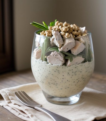 Tarragon Chicken Salad With Walnuts recipe image