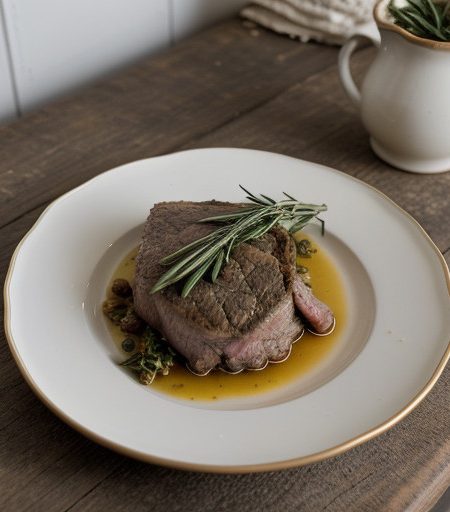 Tarragon Lamb recipe image