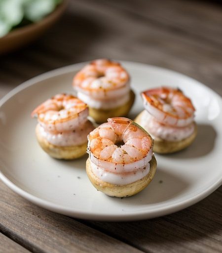 Tarragon Mushroom & Shrimp Bites recipe image