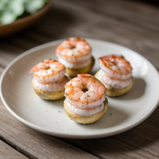 Tarragon Mushroom & Shrimp Bites recipe image
