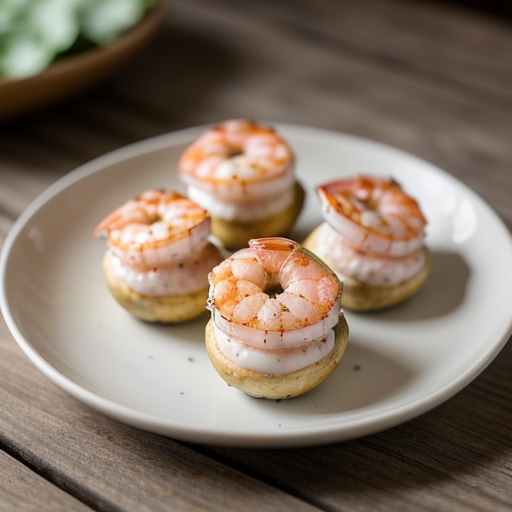 Tarragon Mushroom & Shrimp Bites recipe image