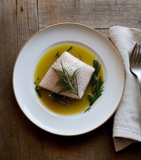 Tarragon Poached Fish recipe image