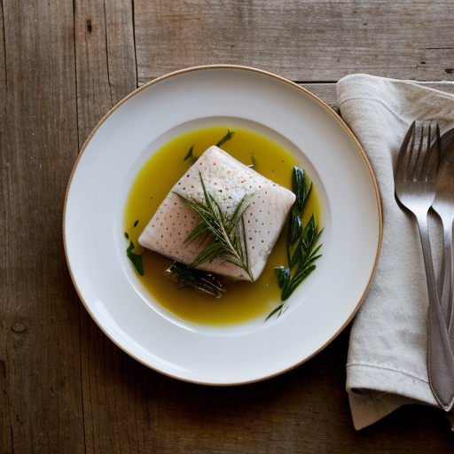 Tarragon Poached Fish recipe image