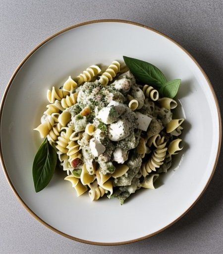 Tarragon Turkey Pasta Salad recipe image