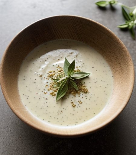 Tarragon-Vanilla Salad Dressing recipe image