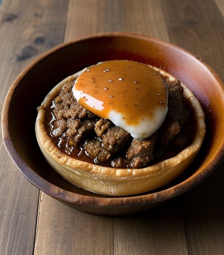 Tart & Tangy Beef on a Bun recipe image