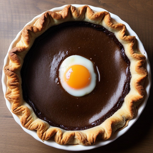 Tarte Aux Pêches Et Au Chocolat recipe image
