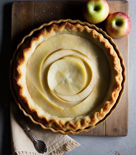 Tarte Aux Pommes (Apple Tart - House Beautiful recipe image