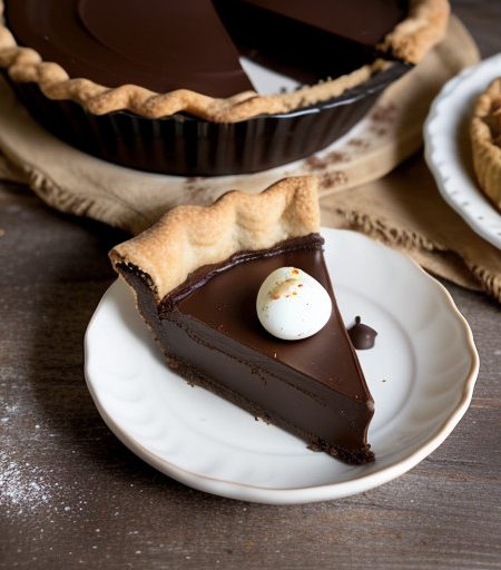 Tarte Chaude Au Chocolat recipe image
