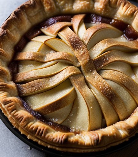 Tarte Tatin (A 'Reversed Apple Pie recipe image