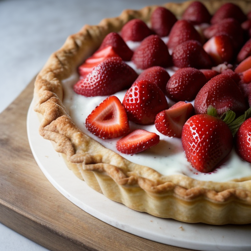 Tartelette Aux Fraises Et Crème Au Citron recipe image
