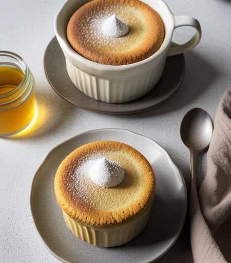 Tasmanian Leatherwood Honey & Ginger Souffle recipe image