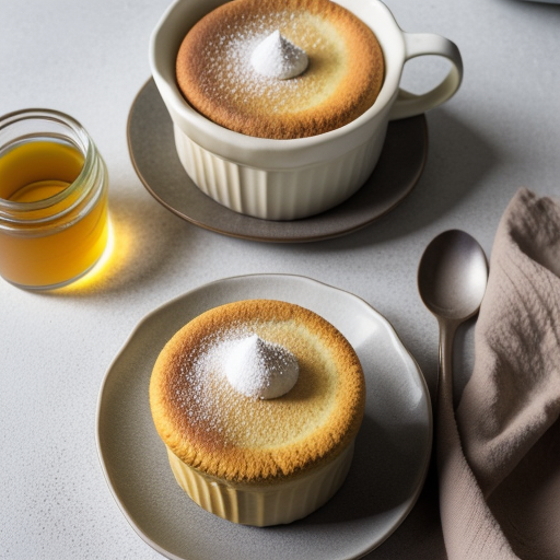 Tasmanian Leatherwood Honey & Ginger Souffle recipe image