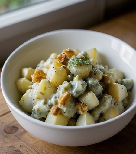 Taste of Nova Scotia - Crunchy Potato Salad recipe image
