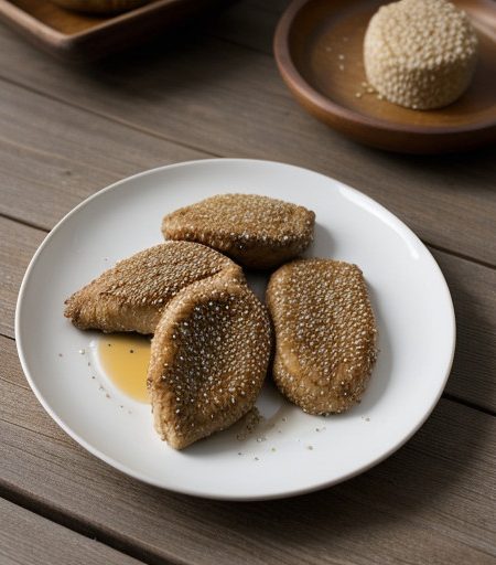 Tasty Breasts Sesame recipe image