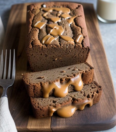 Tasty Chocolate Peanut Butter Bread recipe image